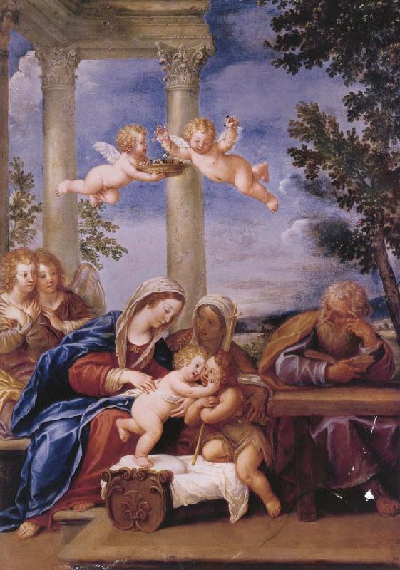 ALBOTTO  Francesco Sacra famiglia Germany oil painting art